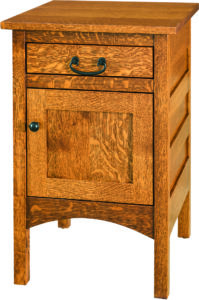 Granny Mission 1-Door Nightstand