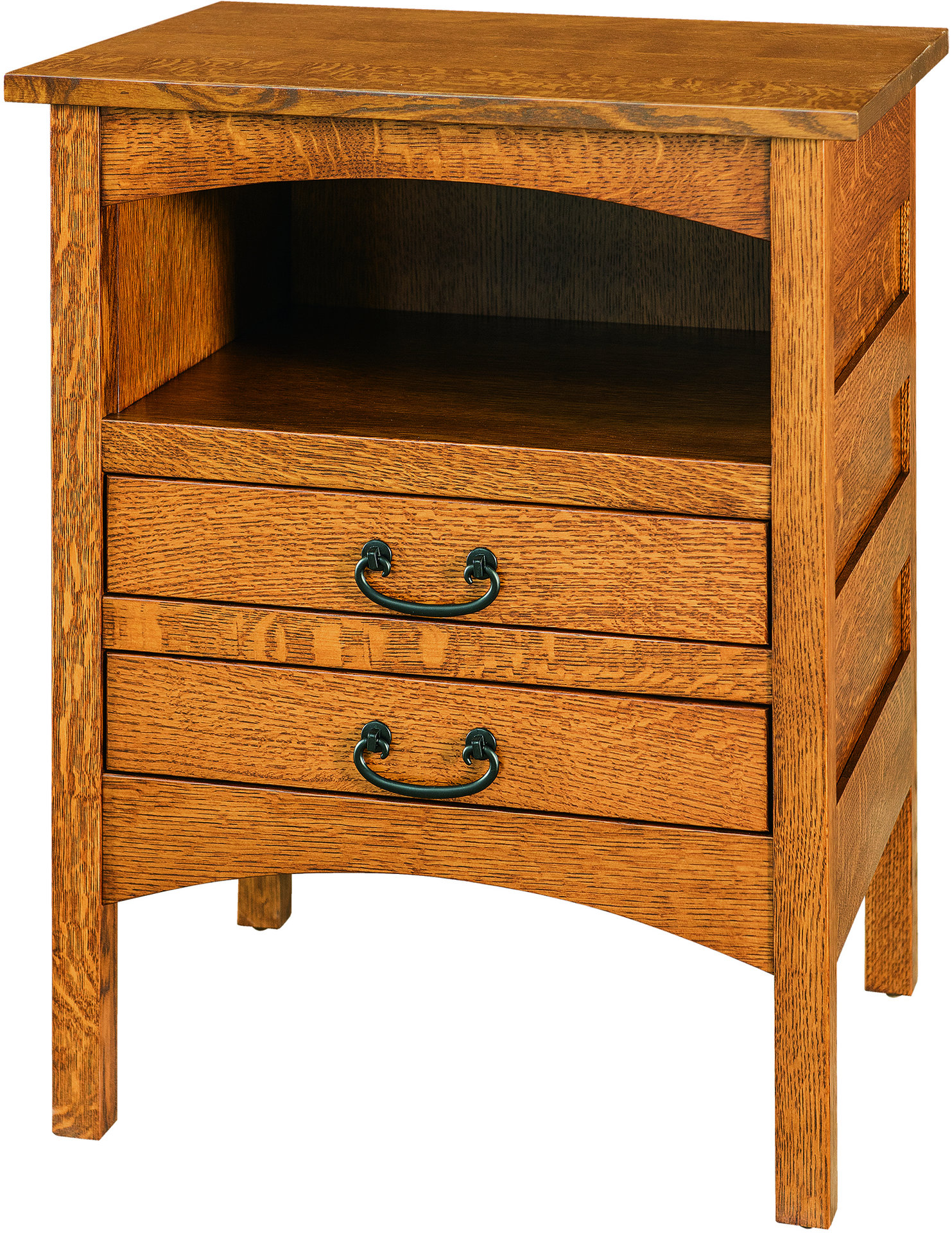 Granny Mission 2-Drawer Nightstand