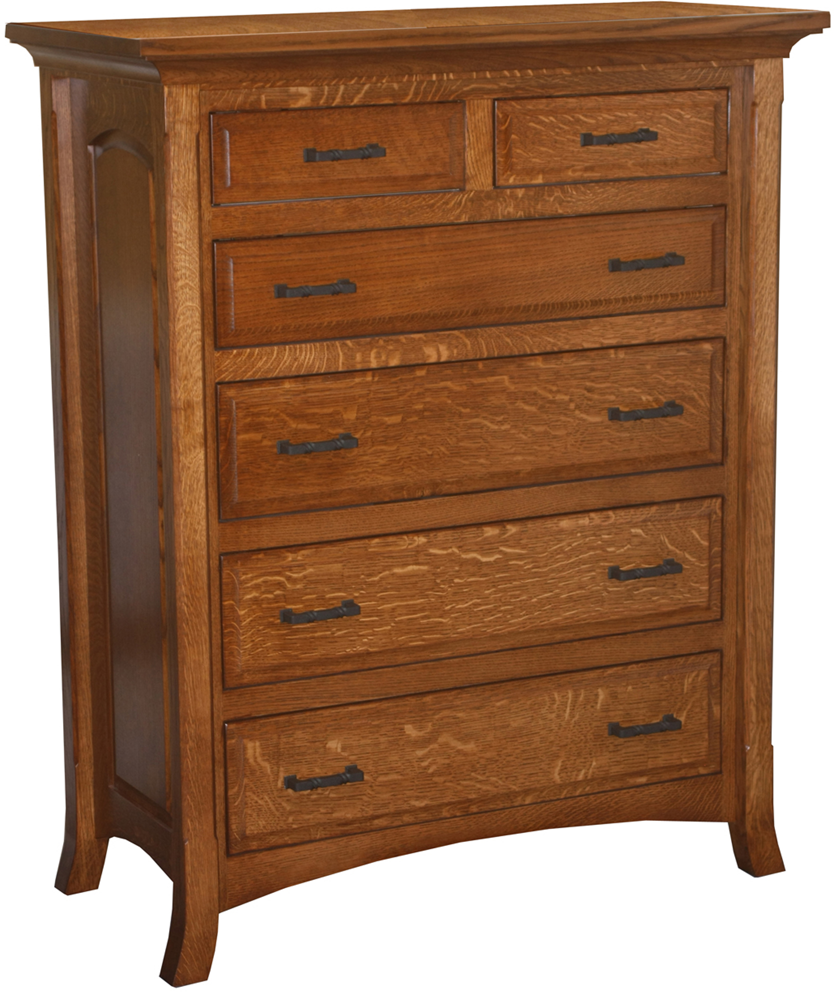 Homestead SixDrawer Chest Amish Chest of Drawers