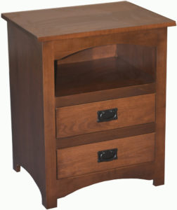 Shaker 2-Drawer Nightstand