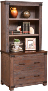 Georgetown Lateral File with Bookshelf