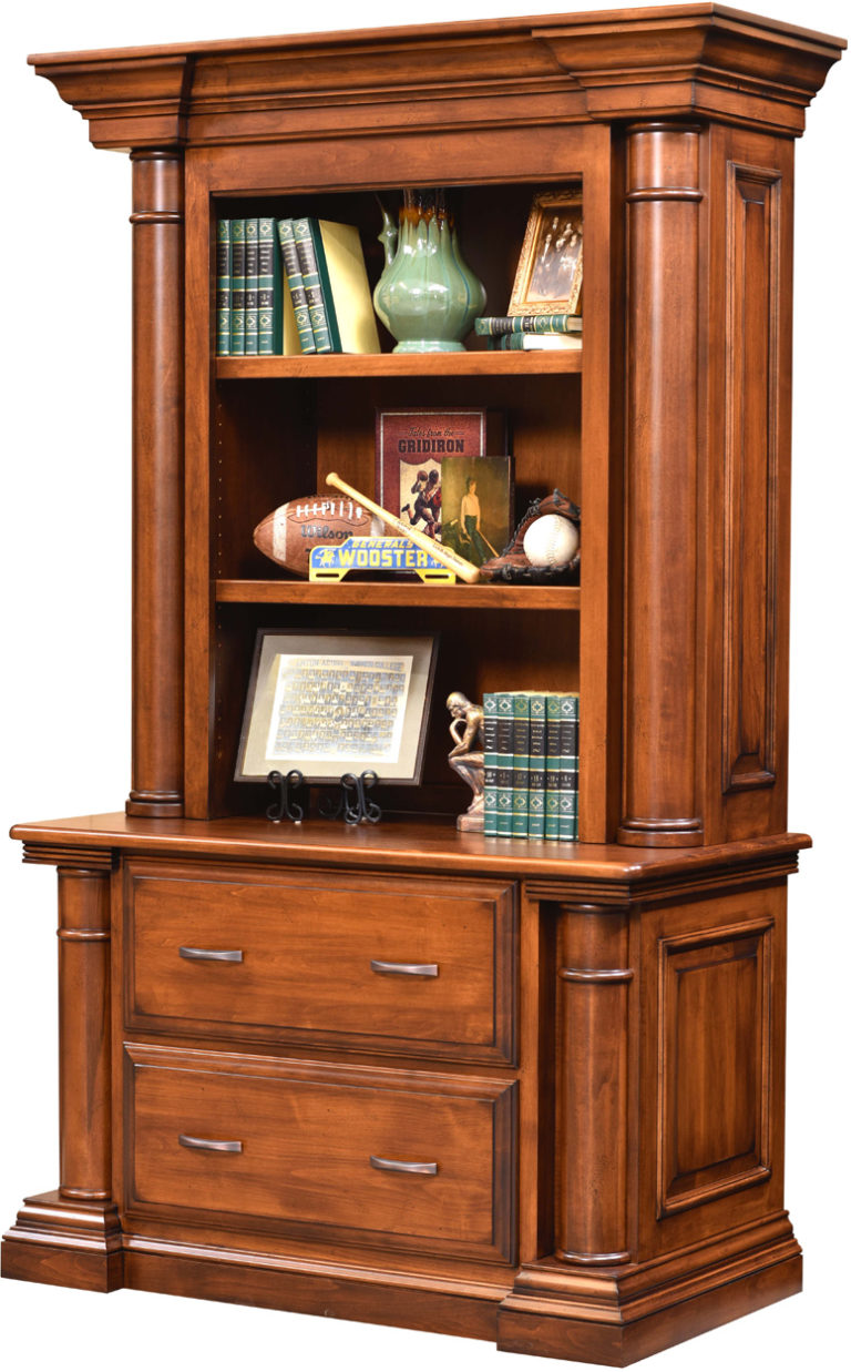 Amish Paris Lateral File and Bookshelf