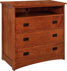 Jacobson Three Drawer Media Chest