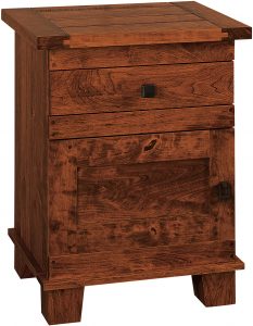 Larado One Drawer, One Door Nightstand