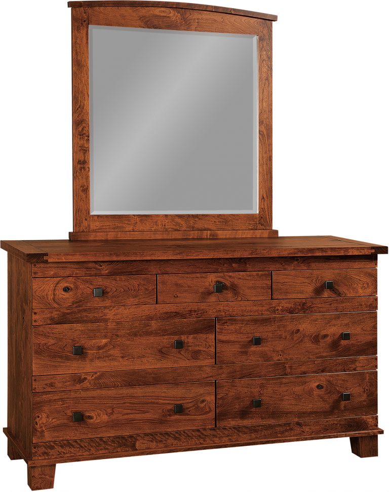 Amish Larado 7 Drawer Dresser