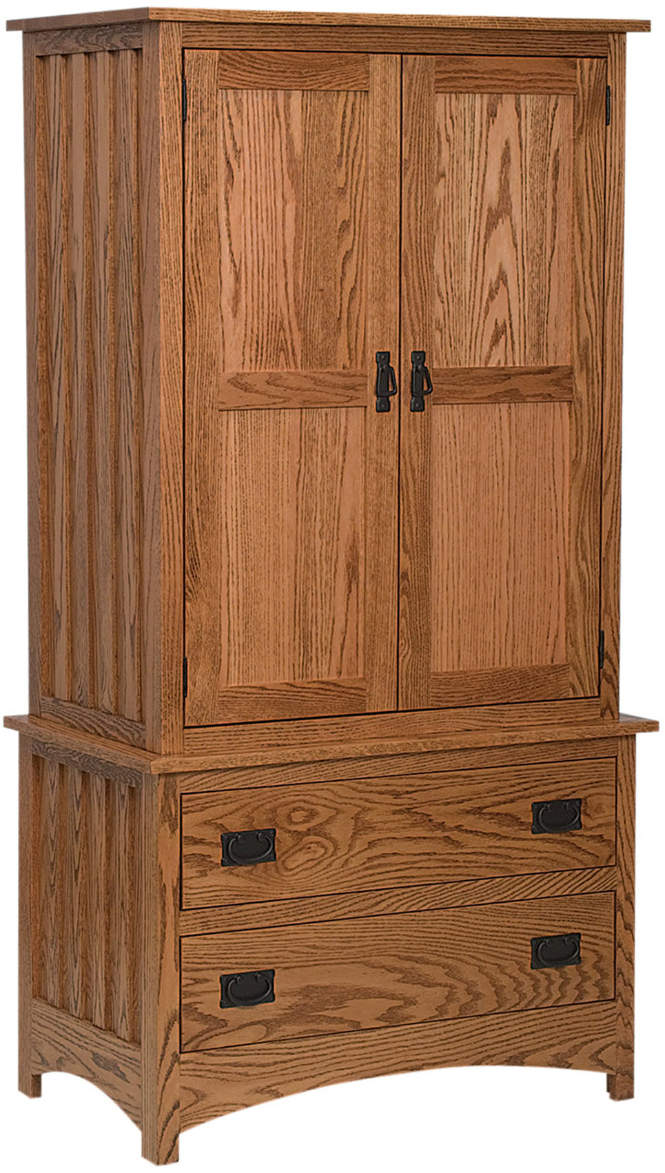 Schwartz Mission Armoire Amish Armoire Solid Wood Armoire