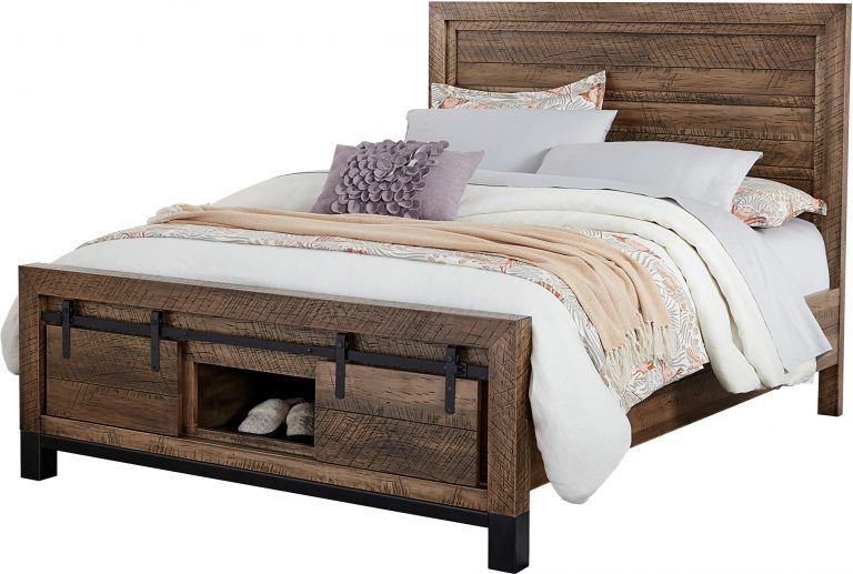 Amish Sonoma Black Base Bed