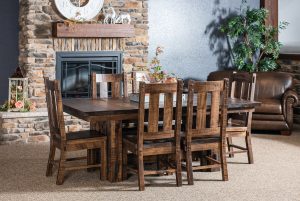 El Paso Trestle Table Dining Set