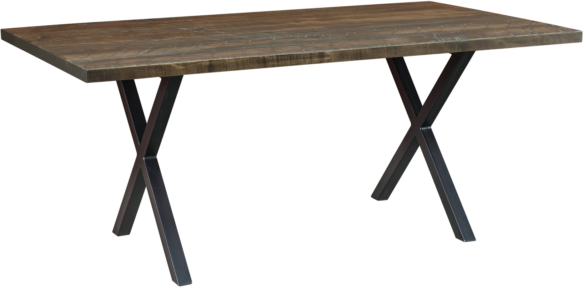 Laredo Trestle Dining Set Amish Dining Set Rustic Dining Table Set