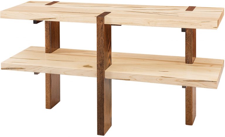 Amish Olympic Two-Tone Sofa Table