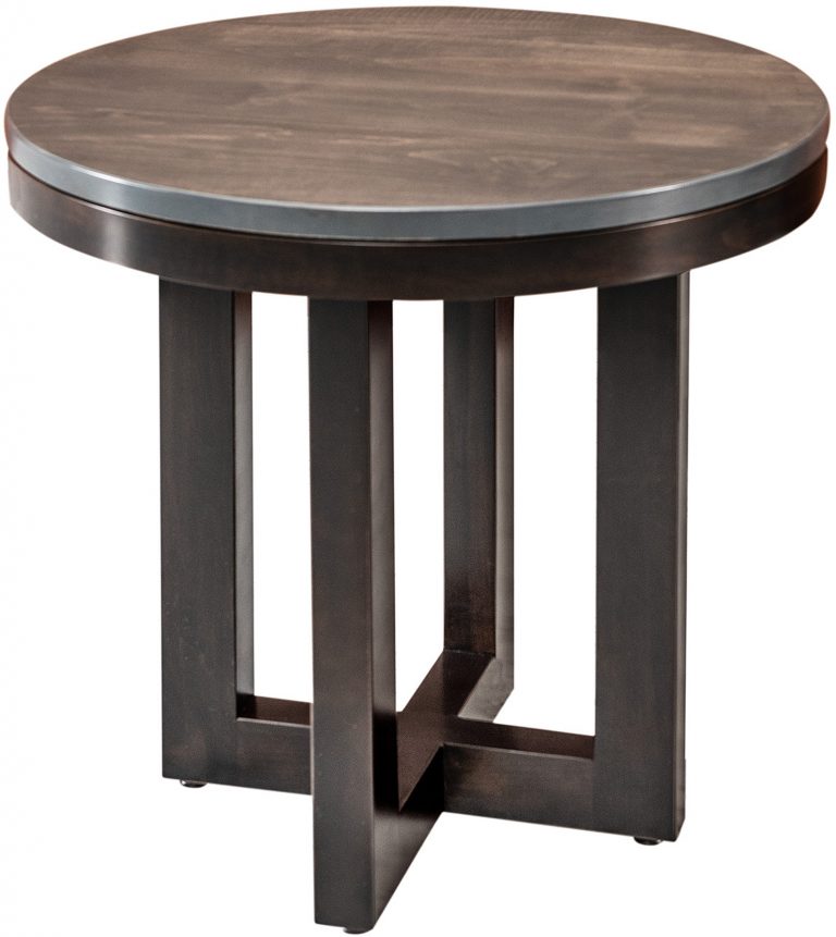 Amish Xcell Round End Table