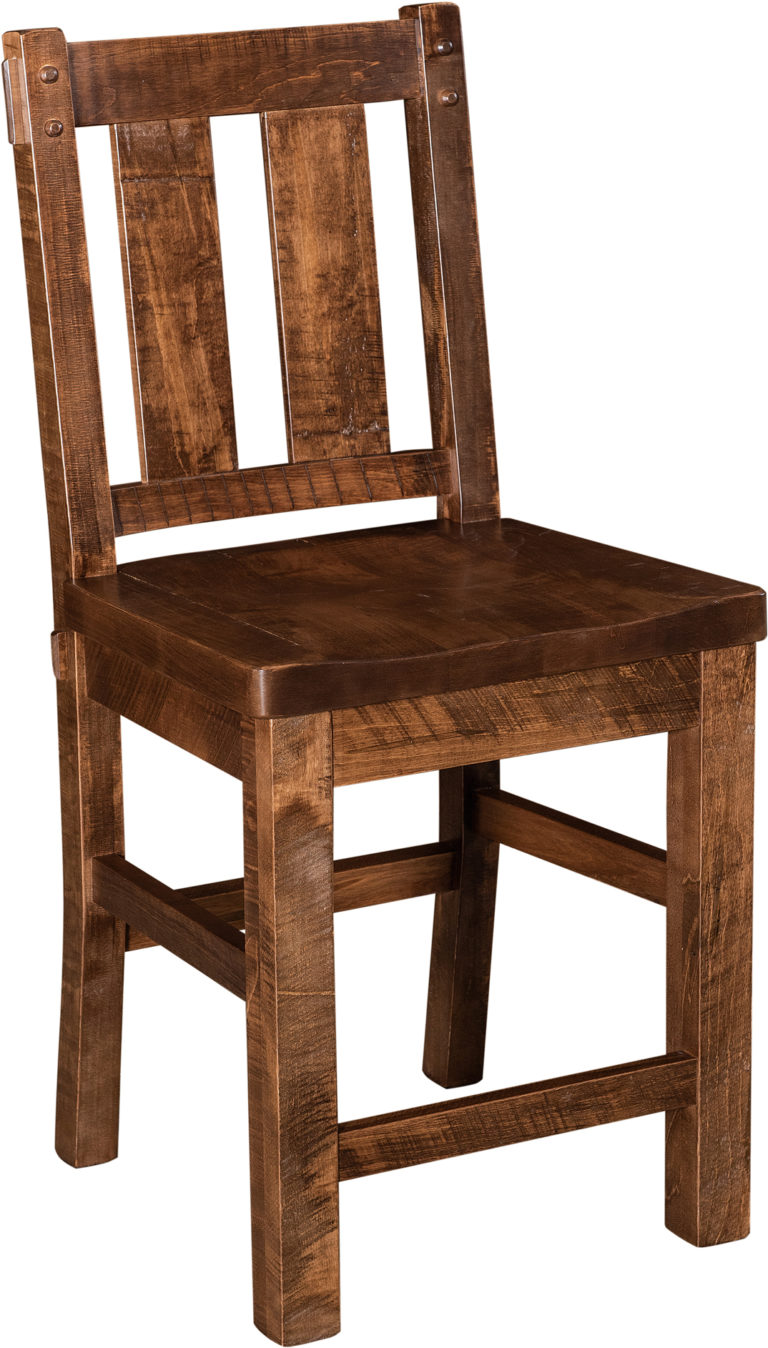 Amish Houston Stationary Bar Stool