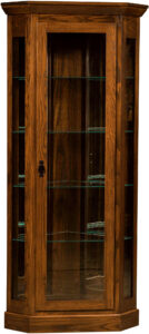 76-Inch Corner Curio