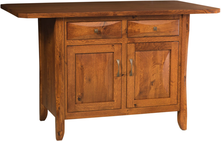 Amish Preston Island Cabinet
