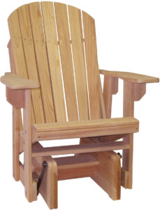 Single Adirondack Glider