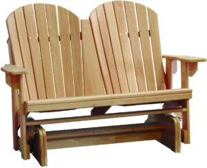 Double Adirondack Glider