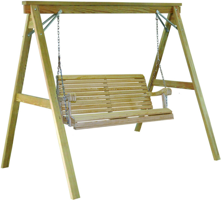 Treated Pine Grandpa Swing with A-Frame