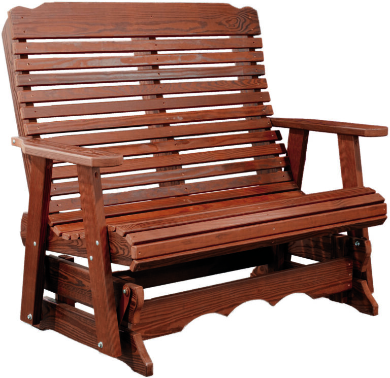 Cedar Patio Glider Bench