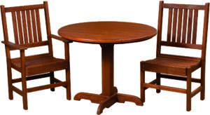 Cedar Round Table Set