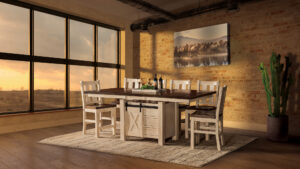 Tulsa Cabinet Dining Set