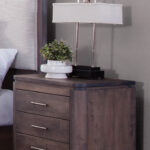 Rialto 3 Drawer Nightstand