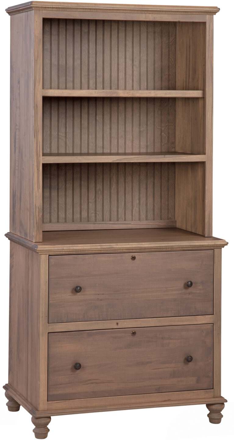 Wrightsville Lateral File with Hutch