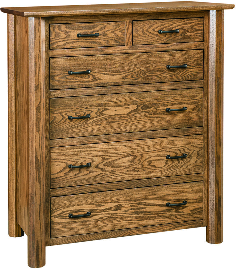 Amish Fenwood Six Drawer Chest