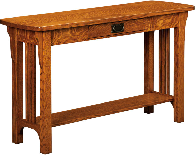 Custom Craftsman Mission Style Sofa Table