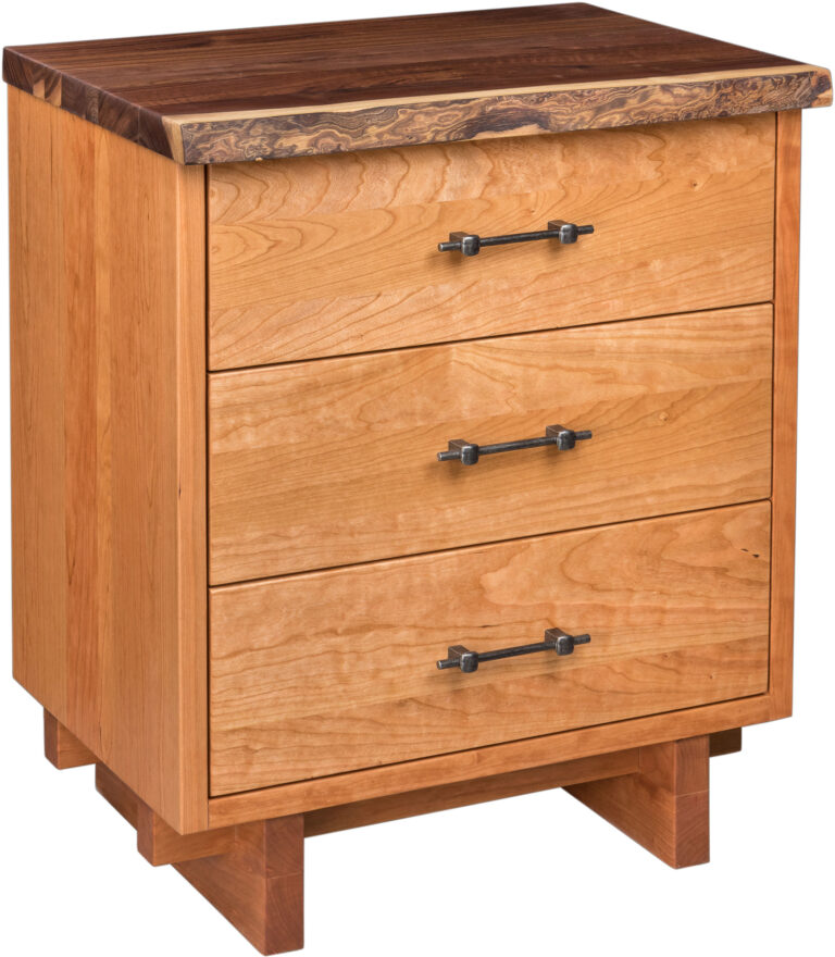 Custom West Canyon 3 Drawer Night Stand