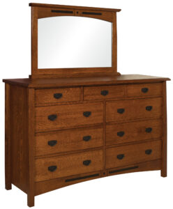 Bel Aire High Dresser with Mirror