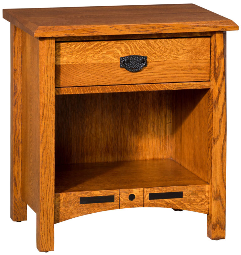 Custom Bel Aire 1 Drawer Open Night Stand
