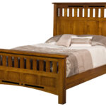 Bel Aire Slat Panel Bed