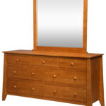 Berwick Wide Dresser with Mirror