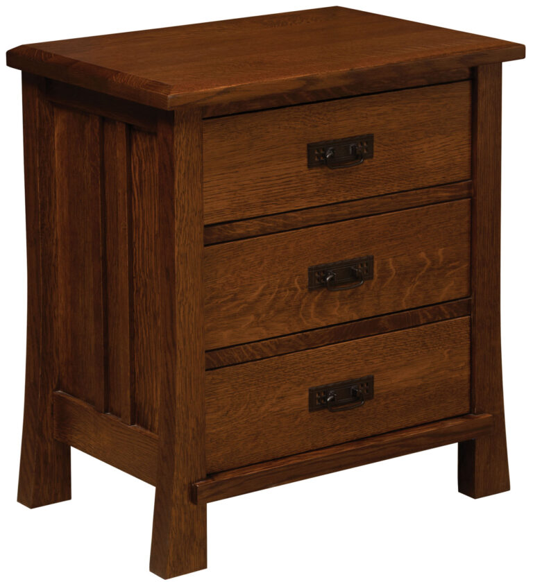 Custom Grant 3 Drawer Night Stand