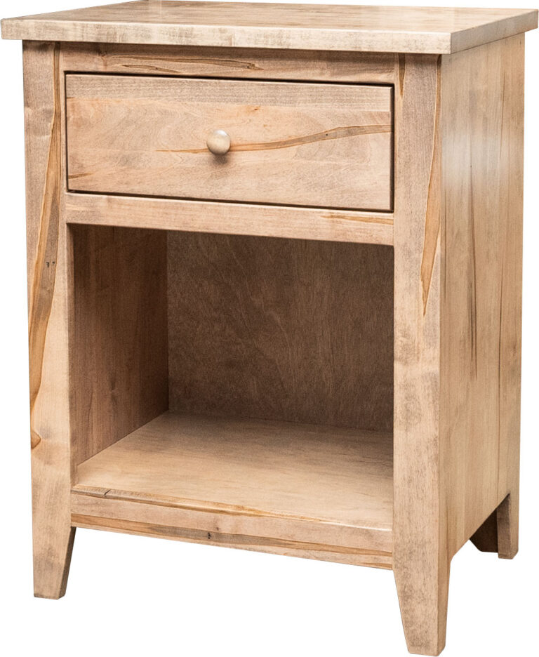 Amish Ridgecrest Flush Mission 1 Drawer Night Stand