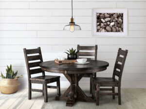 Elkhorn Pedestal Table Set