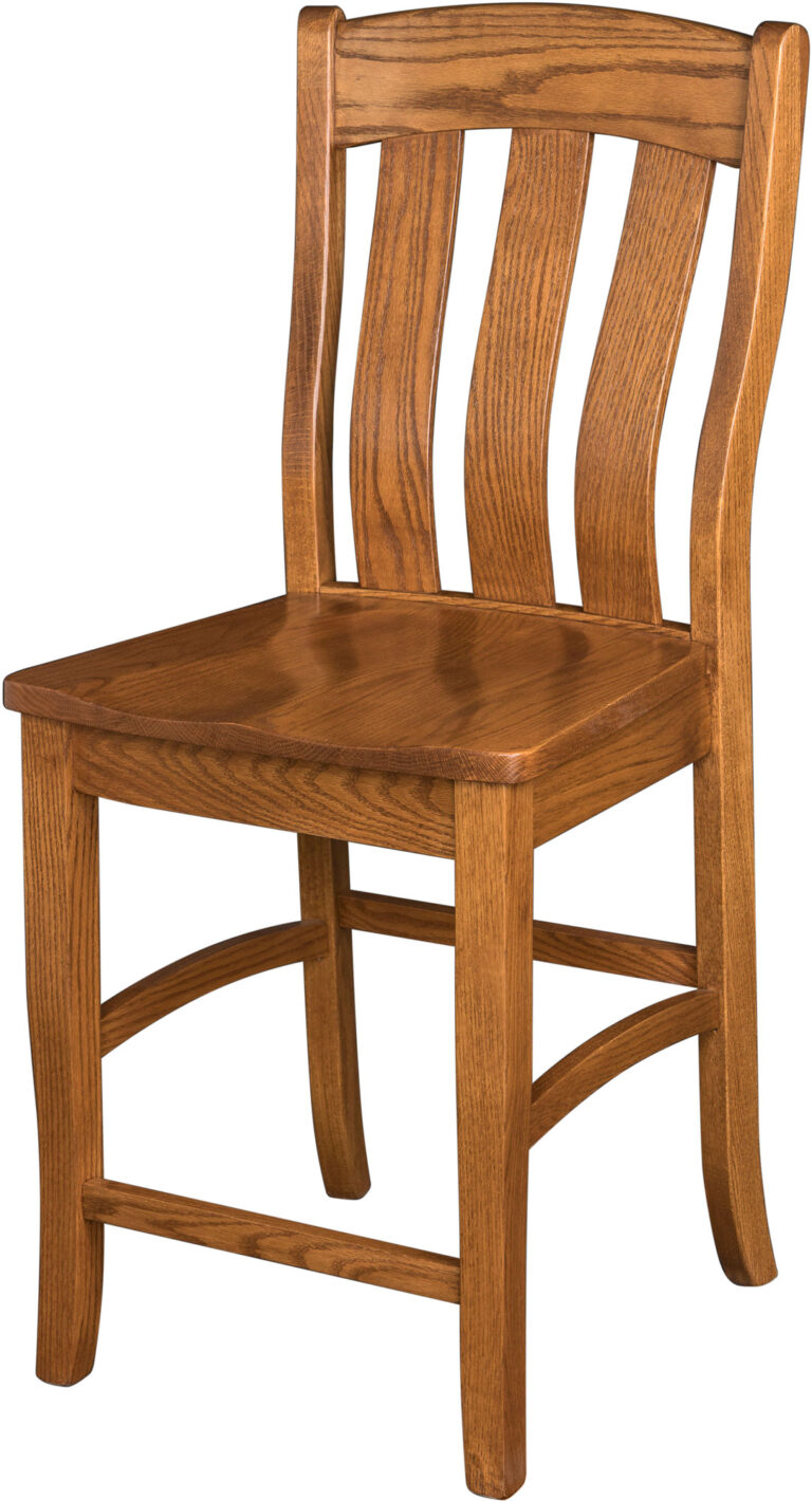 Amish Abilene Stationary Bar Stool