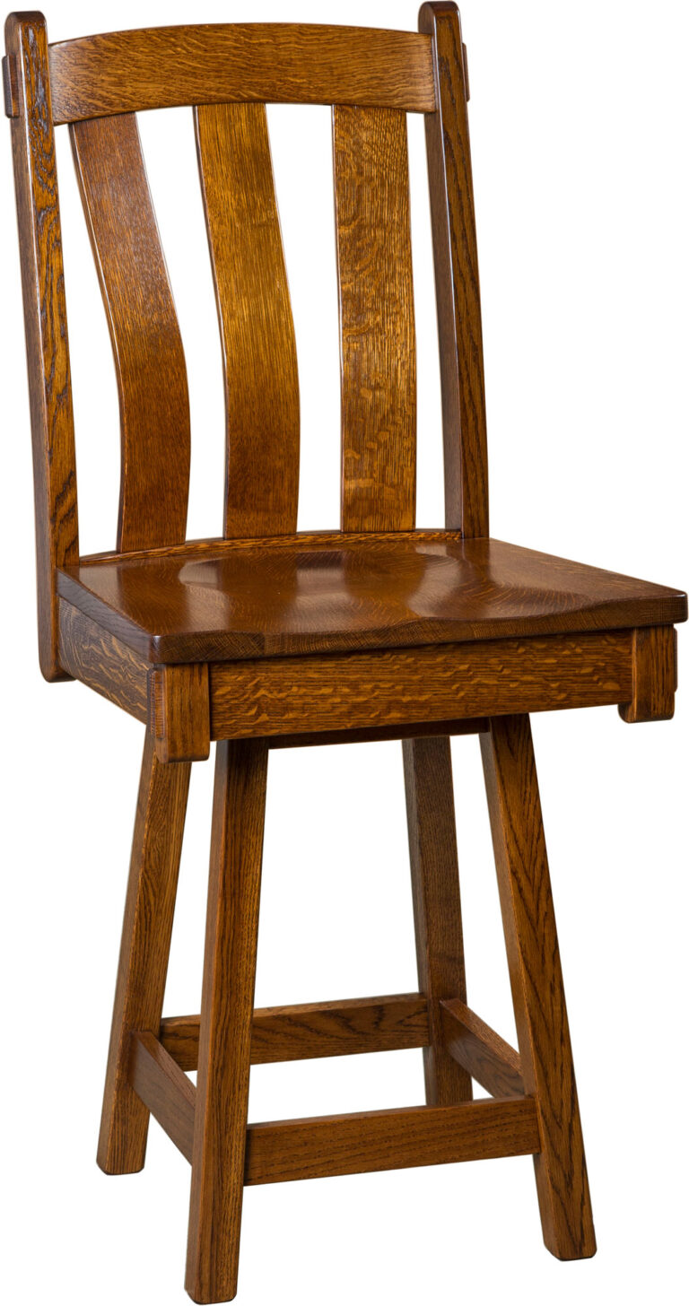 Amish Olde Century Swivel Bar Stool