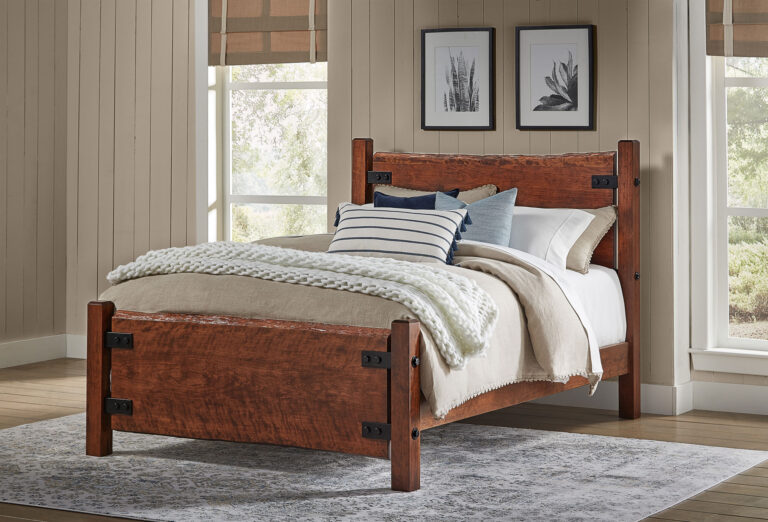 Custom Live Wood Bed