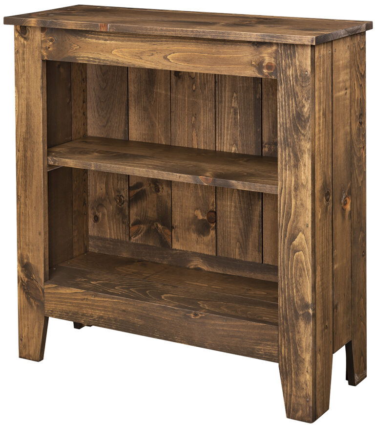 Custom 3' Bookcase - Brown Pine