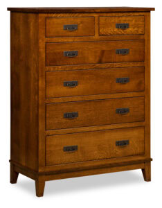 Sierra Mission Six Drawer Chest