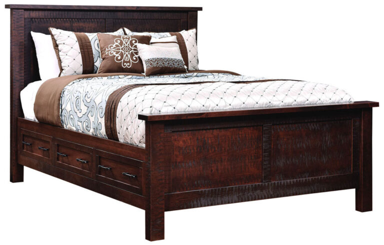Custom Denali Bed with Drawers