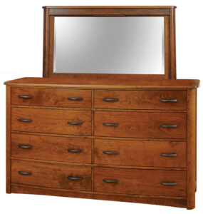 Meridian Tall Dresser with Mirror