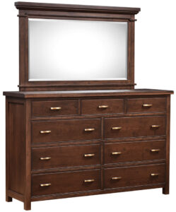 Timbermill Tall Dresser with Mirror