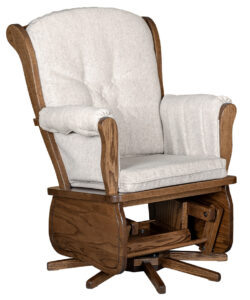 Minnie Swivel Glider with Swanback