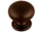 Hoosier Heritage Two Door Bookcase with K2980ORB Oil Rubbed Bronze