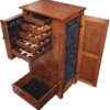 Amish Bungalow Mission Jewelry Armoire QSWO Open