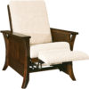 Amish Caledonia Recliner Reclined View