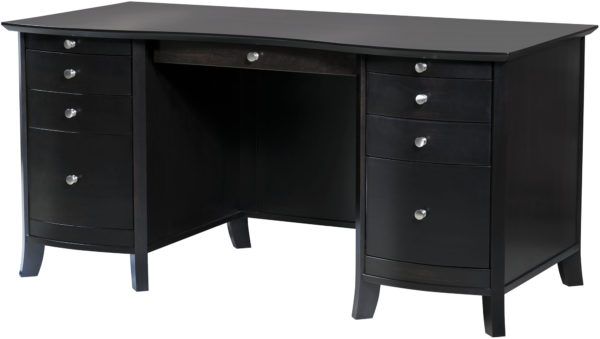 Amish Laurel Kneehole Writing Desk