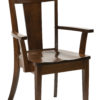 Amish Livingston Dining Arm Chair